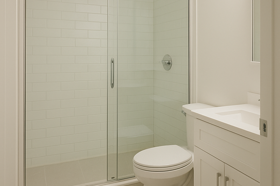 Opt for Clear Glass Shower Doors illustration