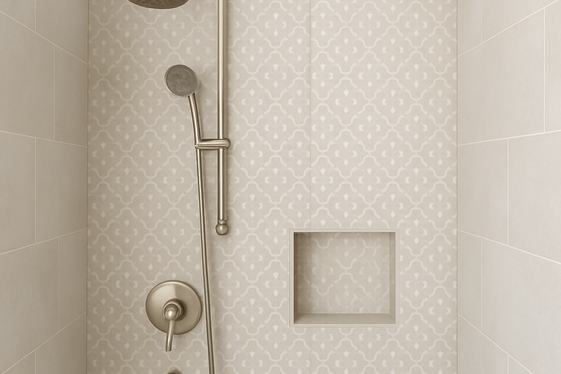 Use Patterned Tiles Strategically illustration