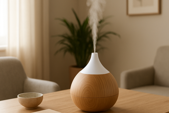 Incorporate aromatherapy diffusers illustration
