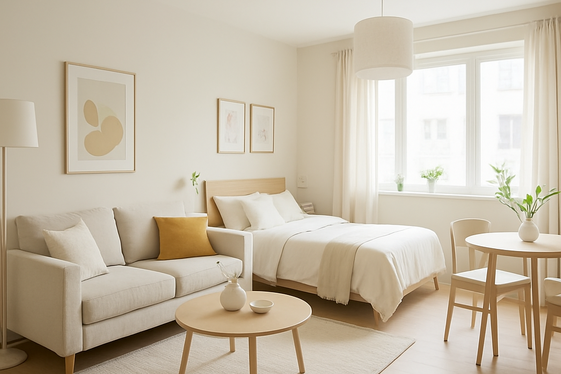 Choose Light, Neutral Colors to Brighten the Room illustration