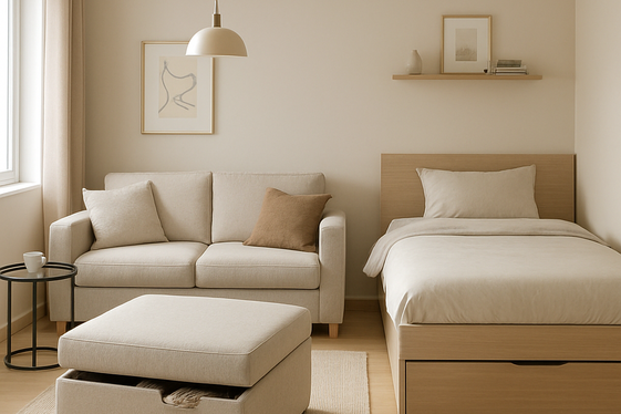 Go for Multipurpose Furniture with Hidden Storage illustration