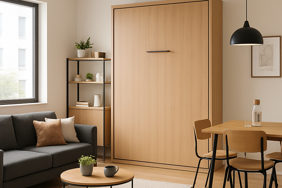 Opt for a Murphy Bed to Transform Your Studio illustration
