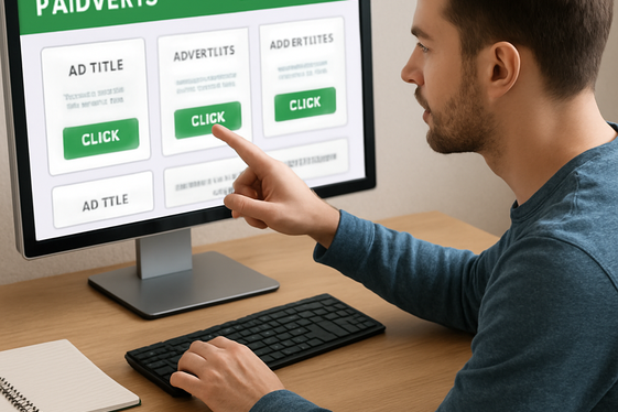 Using PaidVerts for High Paying Ad Clicks illustration