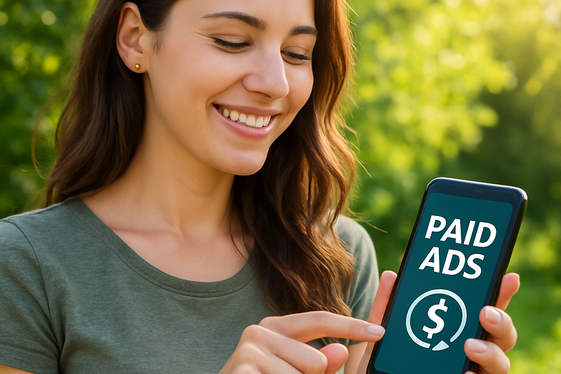 The Role of Mobile Apps in Paid Ad Clicking illustration