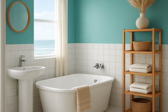 Ocean-Inspired Teal for a Calming Retreat illustration