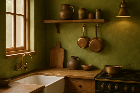 Mossy Olive Greens for Rustic Charm illustration