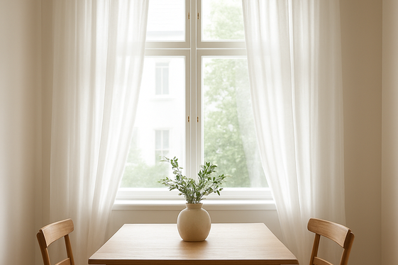Use Curtains to Frame, Not Clutter, Windows illustration