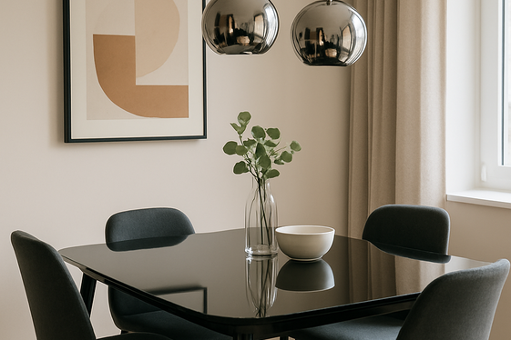 Choose Reflective and Glossy Finishes illustration