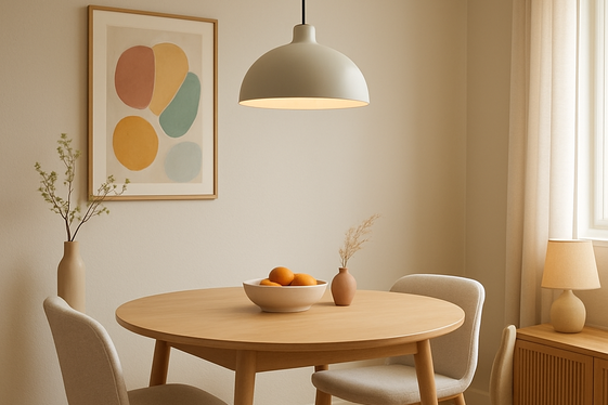Use Light and Neutral Color Schemes illustration