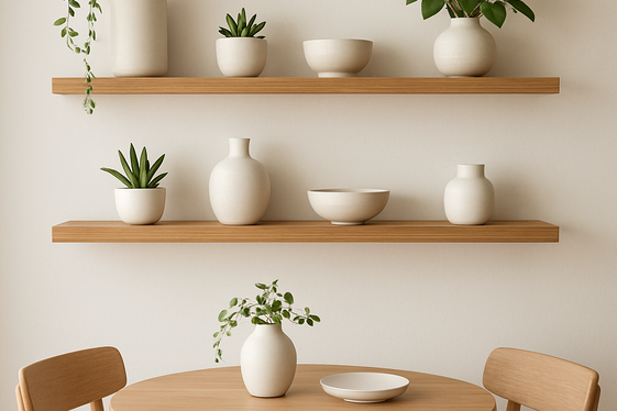 Install Floating Shelves for Storage and Style illustration