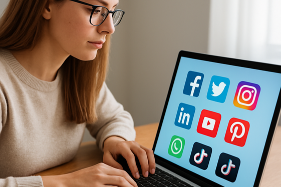 Amazon Social Media Specialist illustration