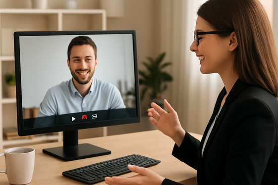 Amazon Remote HR Recruiter illustration