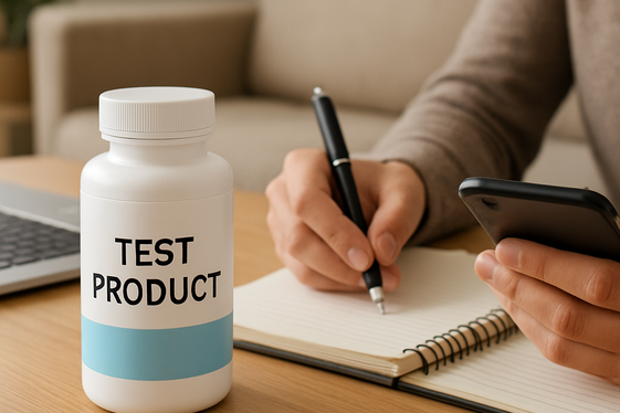 Amazon Product Tester and Reviewer illustration