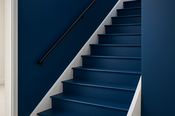 Transform Your Basement Stairs with Bold Paint Colors illustration