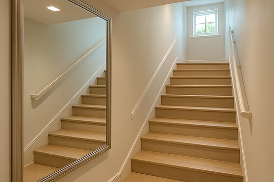 Use Mirrors to Open Up the Space illustration
