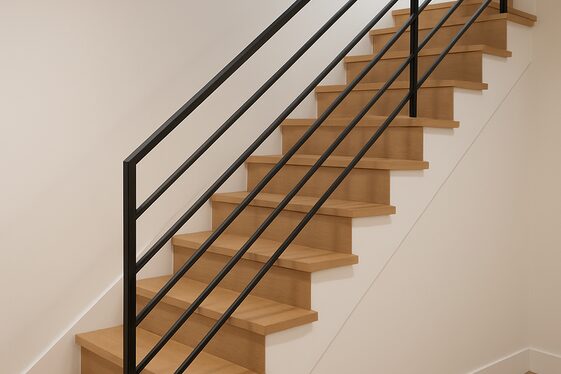 Swap Out Old Railings for Sleek Modern Designs illustration