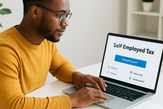 Tax Preparation and Filing Apps for Gig Earners illustration