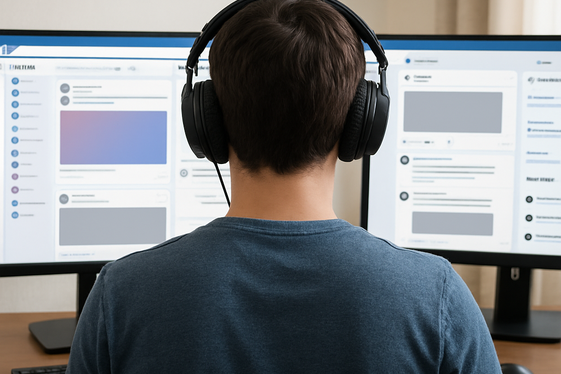 Content Moderator Jobs at Social Media Giants illustration