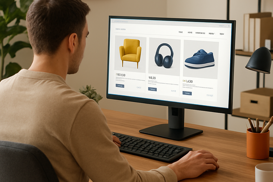 Remote Content Moderation in E-commerce Platforms illustration