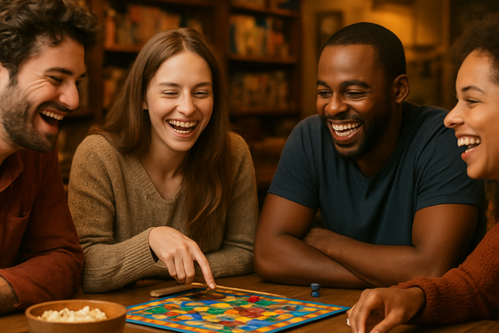 Establish a Board Game Cafe illustration