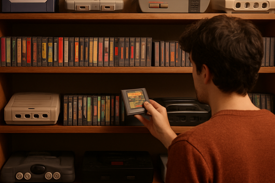 Launch a Retro Gaming Rental Service illustration