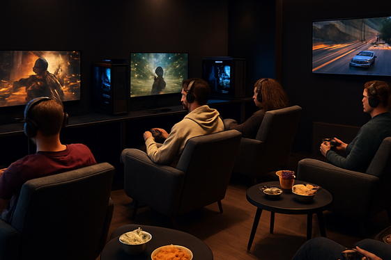 Open a Gaming Lounge or Cafe illustration