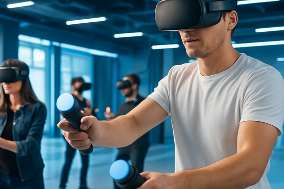 Start a Virtual Reality (VR) Gaming Hub illustration