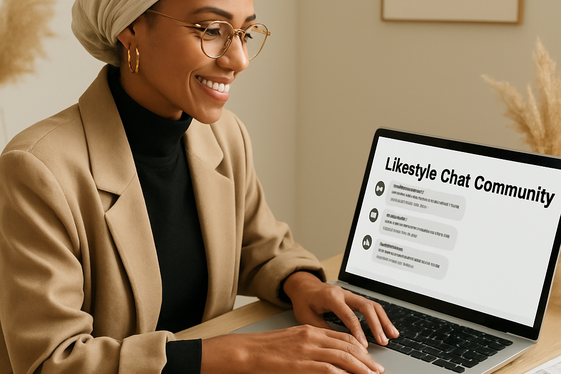 Lifestyle and Fashion Chat Moderator Roles illustration