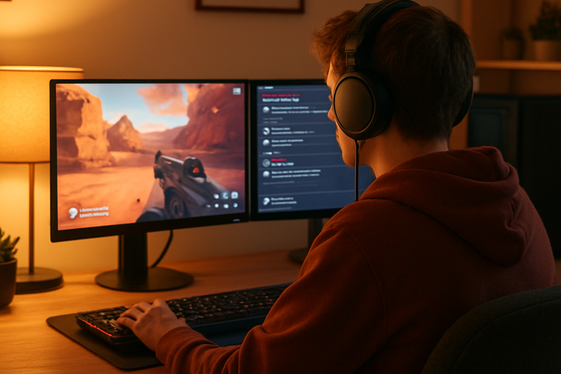 Gaming Community Moderator Positions illustration