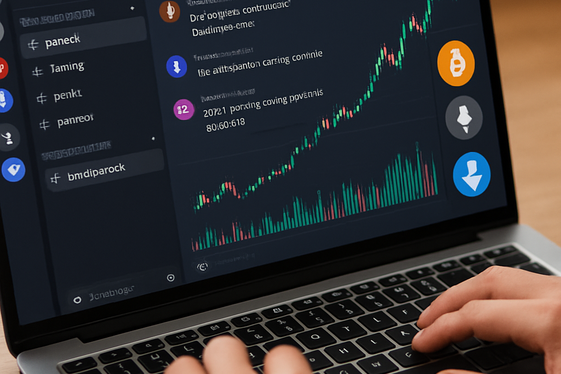 Crypto and Blockchain Community Moderators illustration