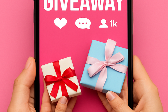 Run Social Media Contests and Giveaways illustration