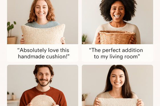 Share Customer Reviews and Testimonials Authentically illustration