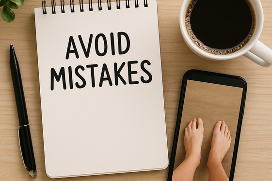Common Mistakes to Avoid When Selling Feet Pictures illustration