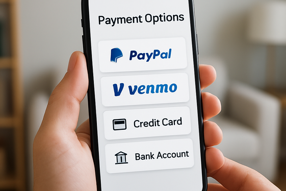 Payment Methods and Getting Paid Securely illustration