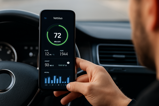 Earn from Sharing Your Vehicle Data illustration