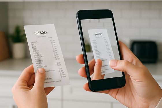Earn Cash by Sharing Your Shopping Receipts Online illustration