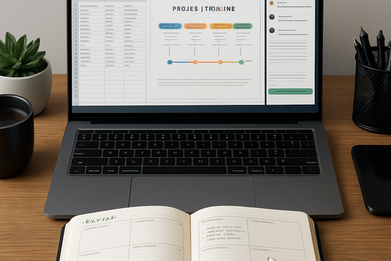 Organize Your Workflow and Tools illustration