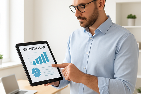 Plan for Growth and Scaling Up illustration