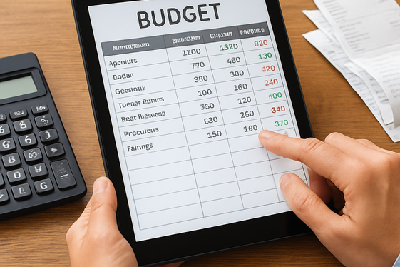 Master Budgeting and Financial Planning illustration