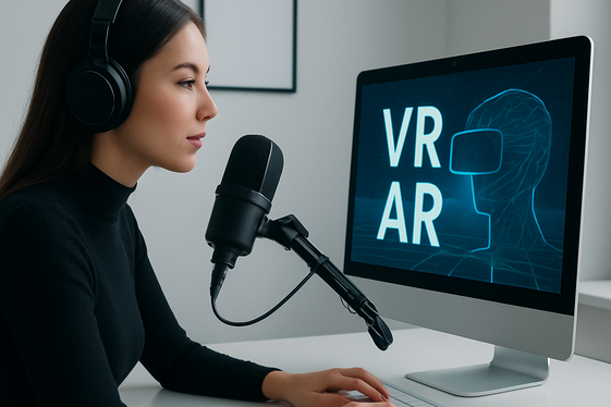 Creating Voices for Virtual Reality and AR Content illustration