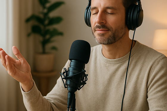 Doing Voice Overs for Meditation and Relaxation Apps illustration