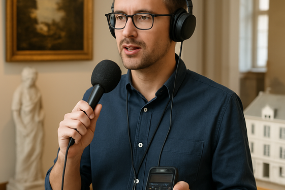 Recording Audio Guides for Museums and Real Estate Tours illustration