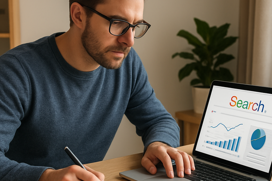 Leapforce Web Search Analyst illustration