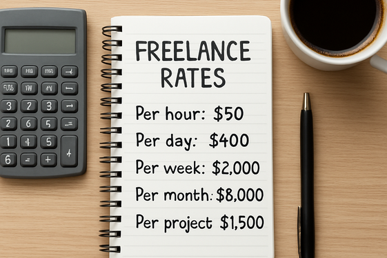 Setting Your Rates and Managing Finances illustration