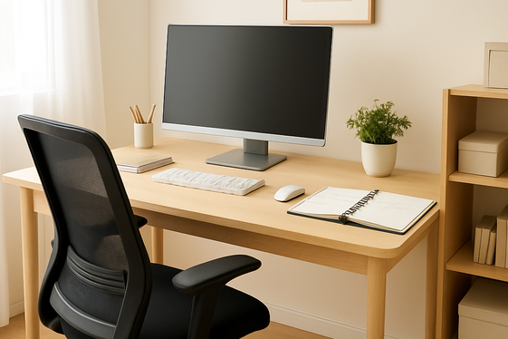 Setting Up a Dedicated Workspace at Home illustration