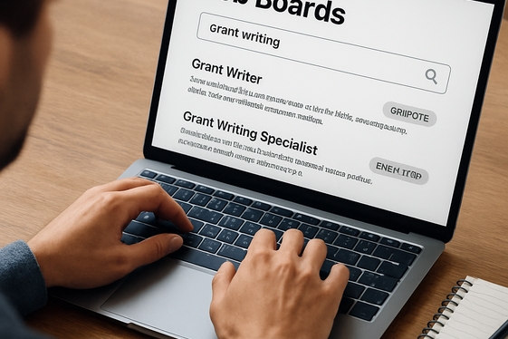 Where to Find Freelance Grant Writing Jobs in illustration