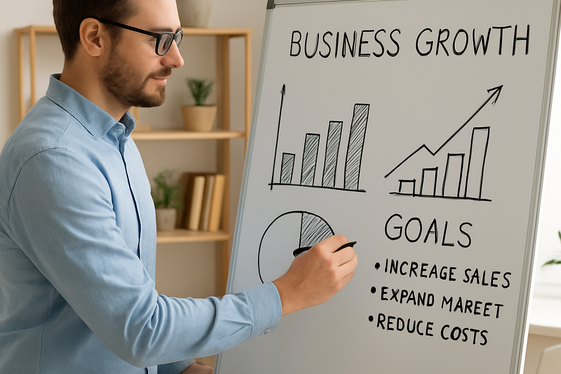 Planning for Growth and Expanding Your Services illustration