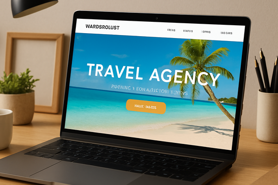 Building a Strong Online Presence and Website illustration