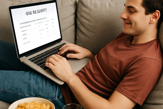 Online Survey Participant illustration