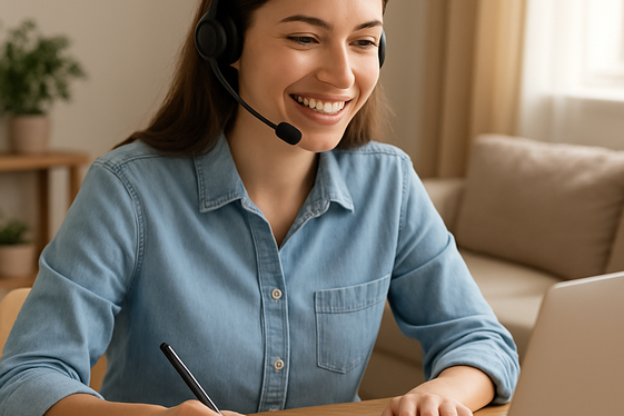 Customer Service Representative illustration